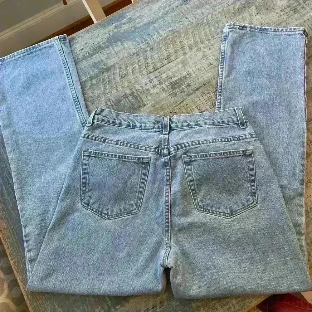 Boys Gap Bootcut Jeans, Light Wash Denim, size 12 regular, 31 inch inseam